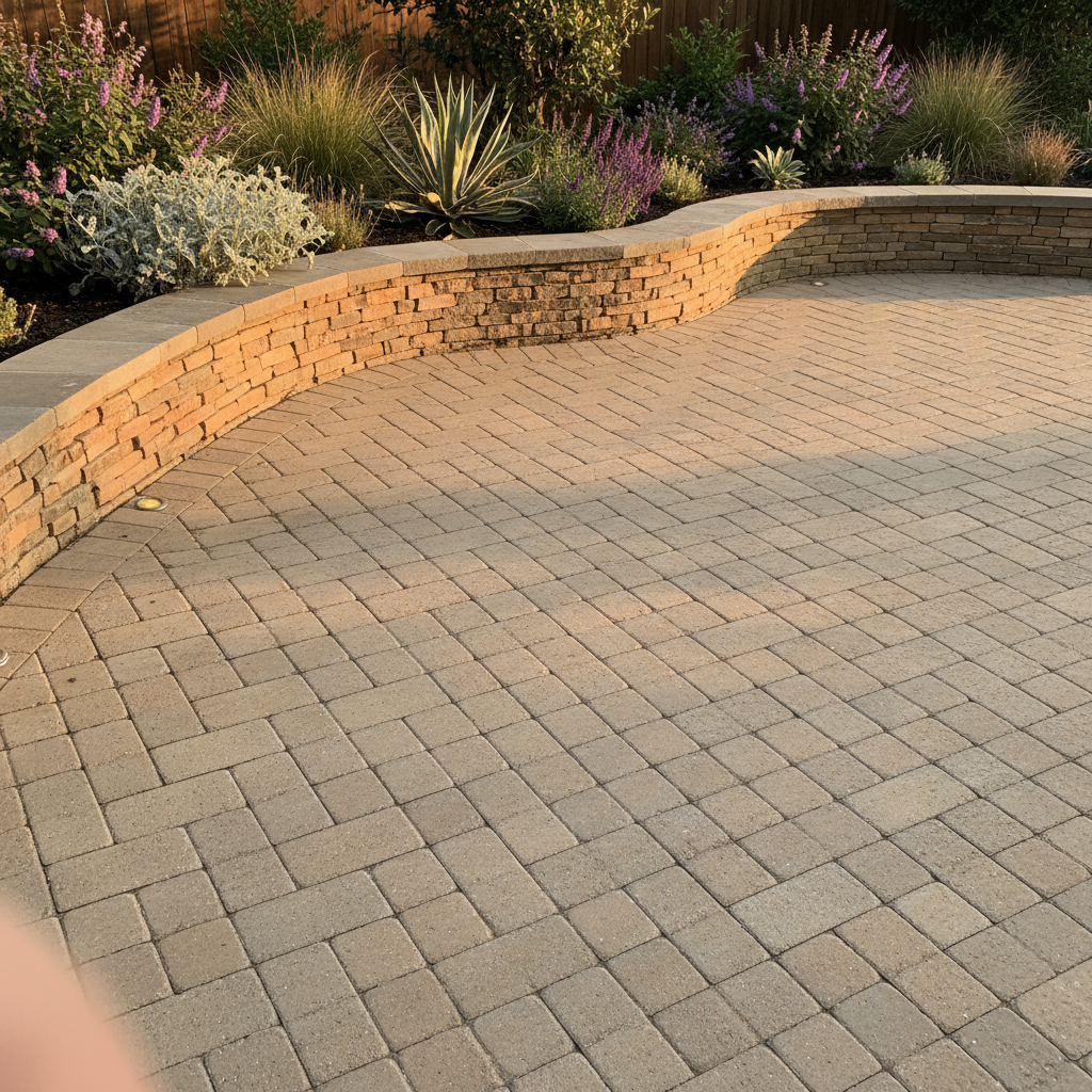 BlackHawk Landscaping landscape lighting and hardscape Walnut Creek