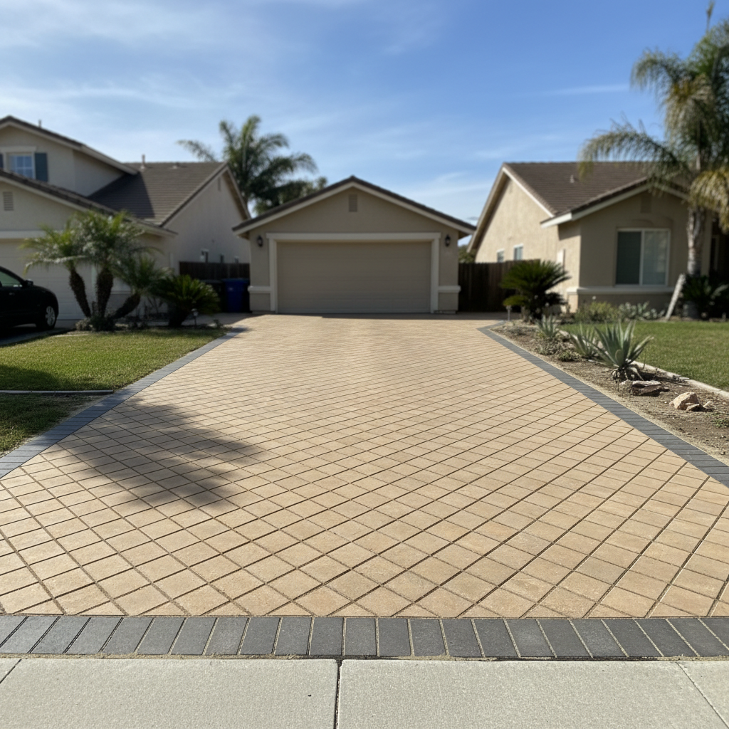 Flagstone patio by BlackHawk Landscaping